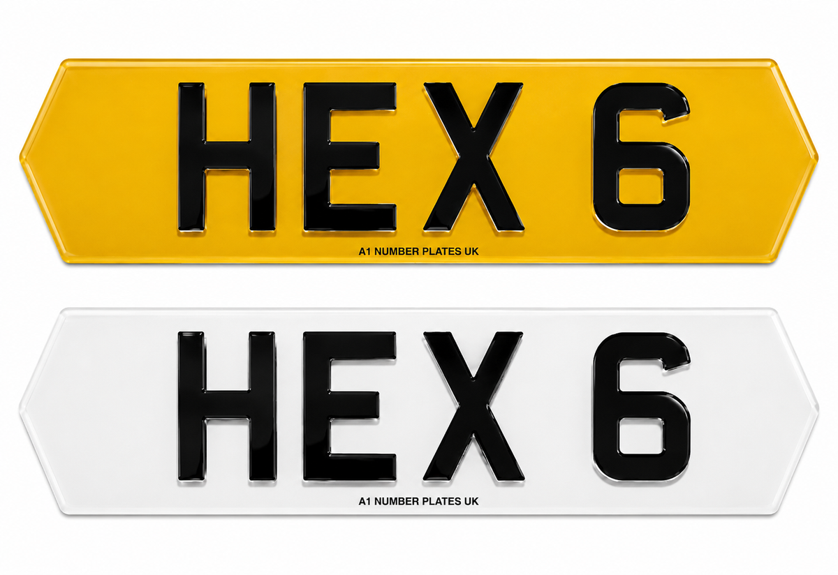 Hex 6 or Lambo Plates