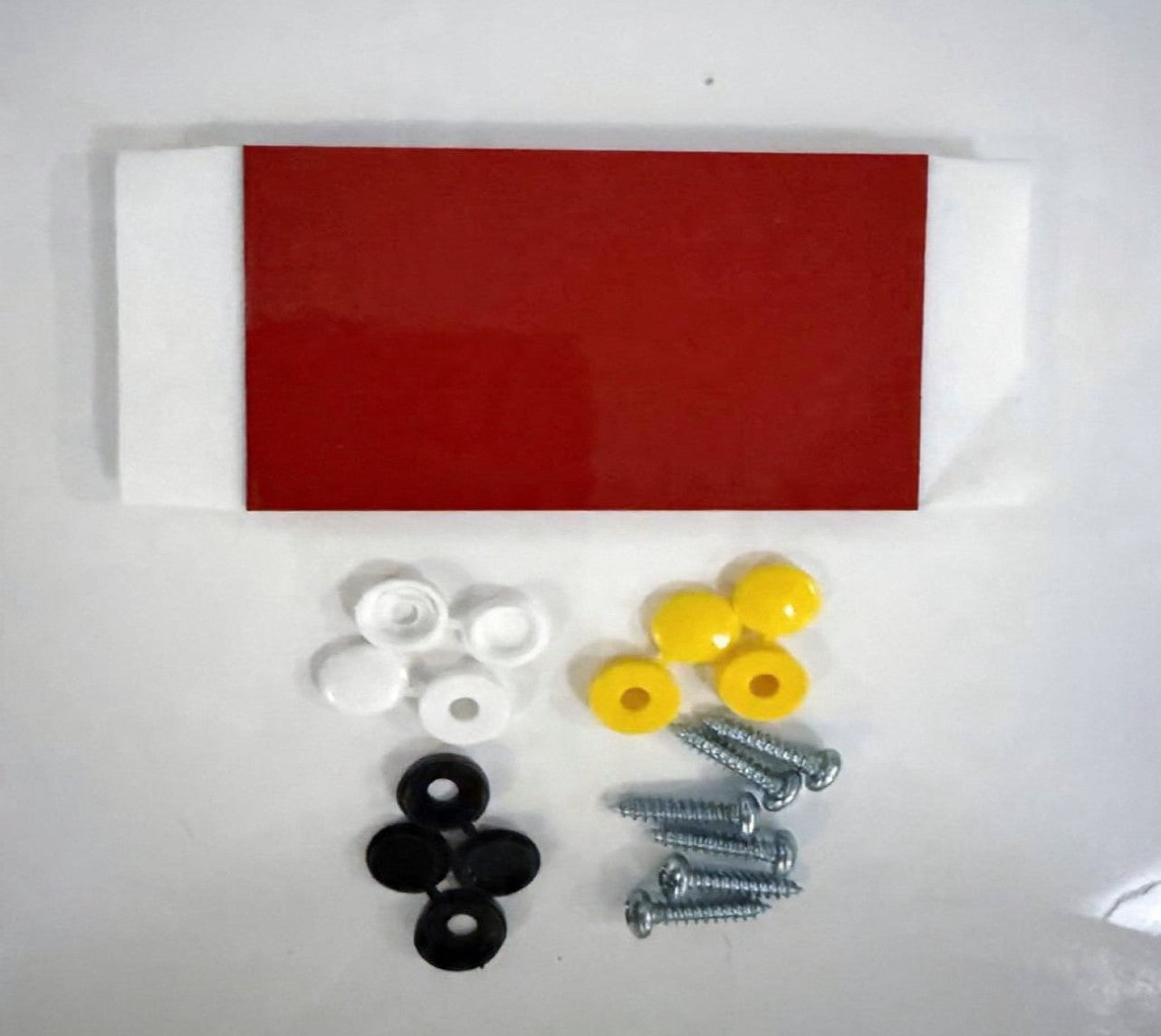Car Fixing Kit for 2 Plates