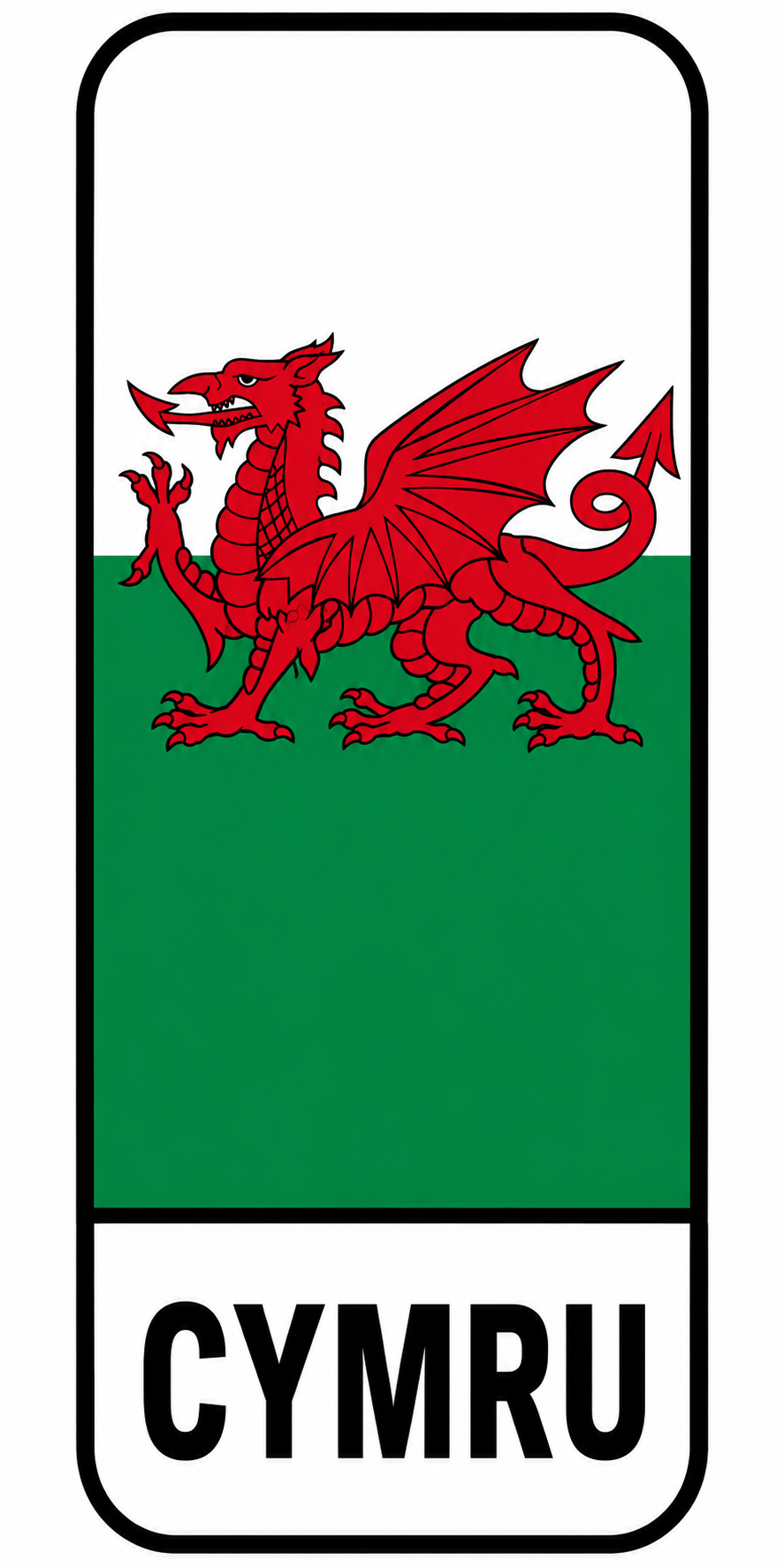 British Standard Compliant Printed Number Plates